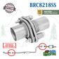 BRC8218SS 2 1/8" 2.125" Exhaust Muffler Flange Pipe Repair Spherical Joint Semi Direct Fit Kit