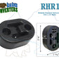 RHR1 Exhaust Mount Rubber Insulator Grommet Hanger Bushing 1/2" Rod Support